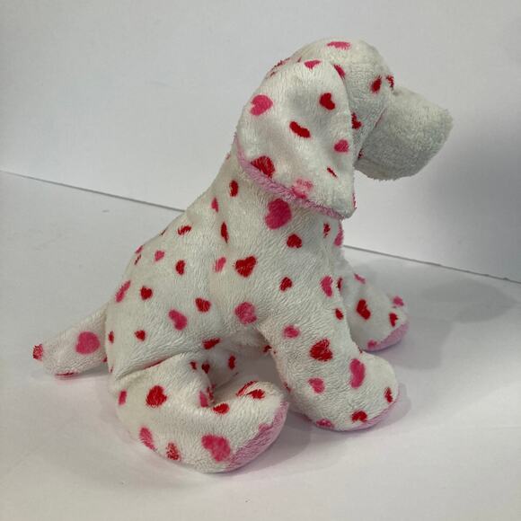 Ganz Webkinz HM131 LOVE PUPPY Hearts Valentine Dog Plush (No Code) - Picture 4 of 9
